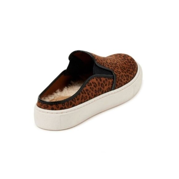 Time And Tru Womens Leopard Print Mule Memory Foam Slip-On Sneakers Size 9 - Picture 8 of 9